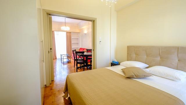 شقه أولالا أثينز سنتر بغرفتين نوم مع شرفه