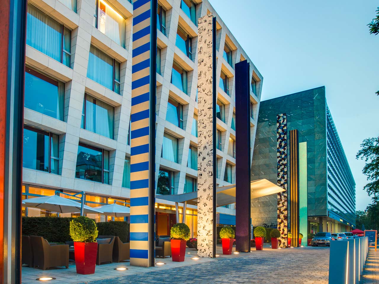فندق راديسون بلو ميديا هاربور دوسلدورف 