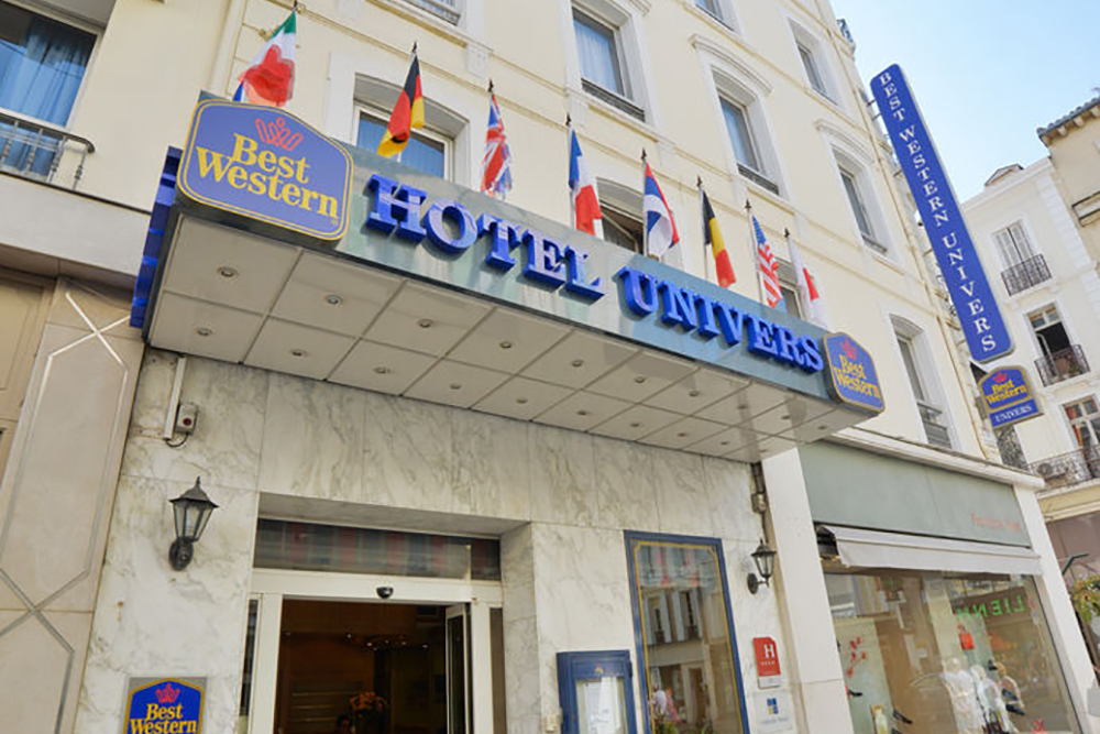 فندق بيست ويسترن يونيفرس كان