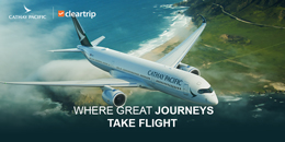 Fly with Cathay Pacific