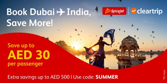 Fly to India with SpiceJet and SAVE!