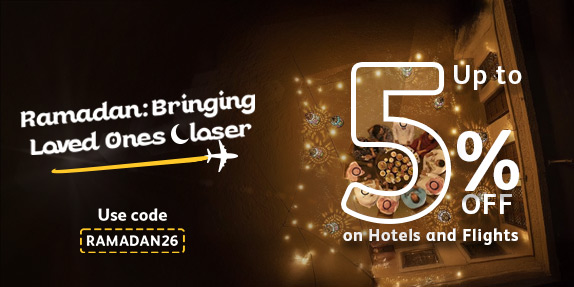 This Holy Month, save up to EGP 2,500 on your next booking